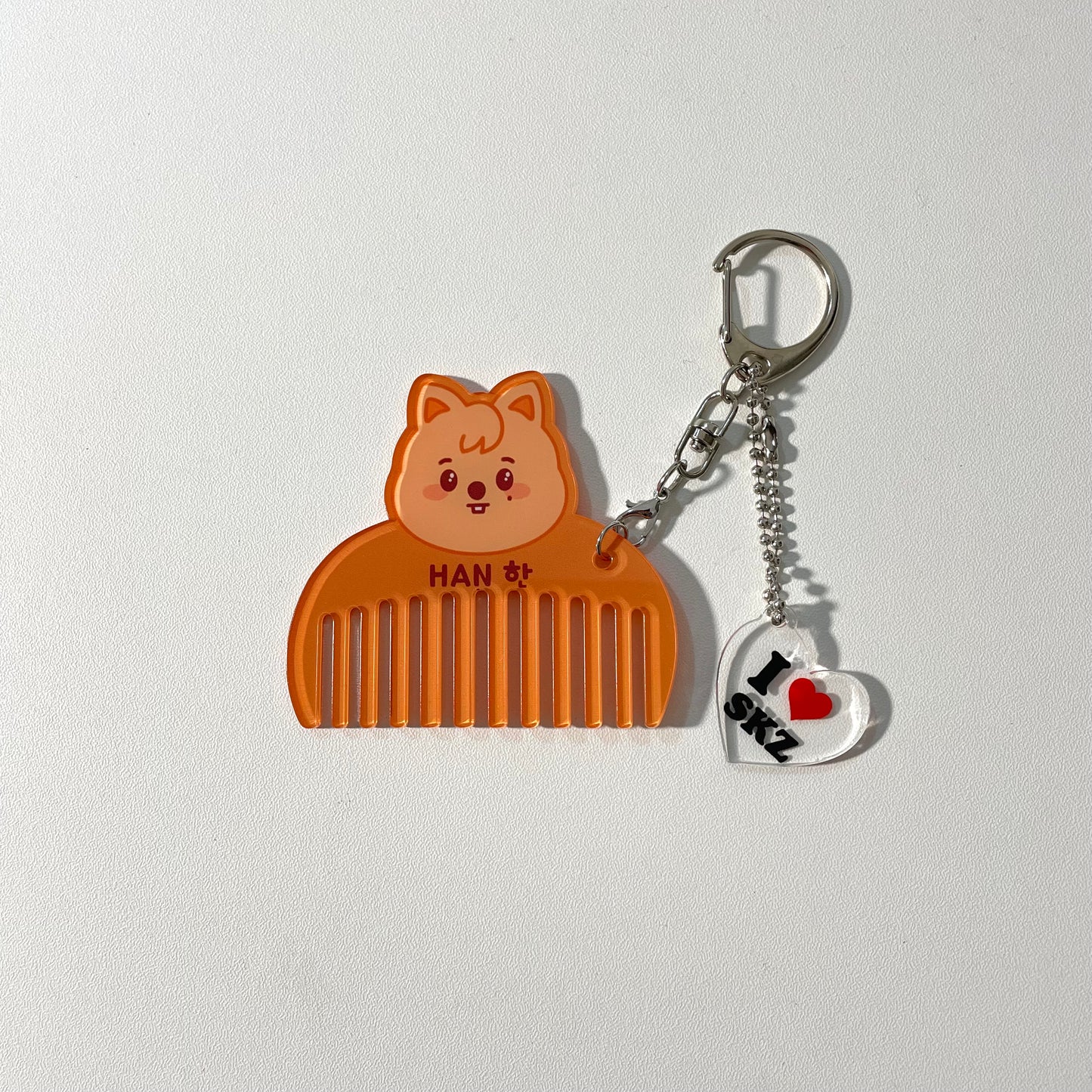 Straykids Mini Comb Charm Skzoo Comb keychain SKZ Bag Charm