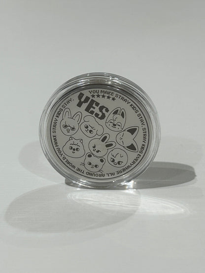 Stray Kids Skzoo Yes No Coin Decision Maker|STAY SKZ Gift|Kpop Fanmade Gift