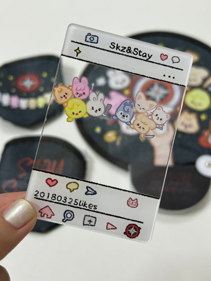 StrayKids Foldable Hand Fan|SKZ Gift|K-Pop Concert Fan