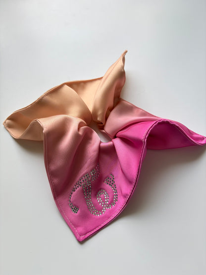 KPOP TWICE Handmade Square Scrunchie | Kpop Concert Accessory ONCE Merch | Twice-Inspired Hair Accessory