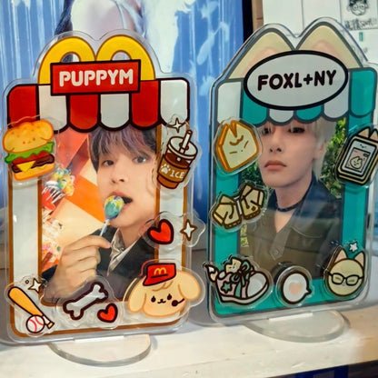 Stray Kids Skzoo Acrylic Photocard Holder Standee|STAY Gift|Kpop Fanmade Merch