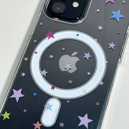 Full Sky Little Stars Magnetic Phone Case| Kpop Phone Case