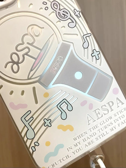 Aespa Lightstick Kpop Phone Case  | Gift for MY 마이