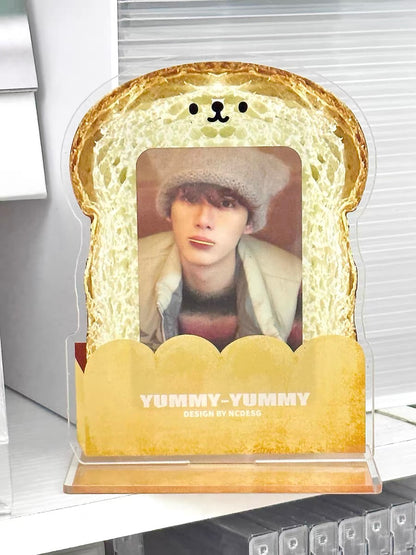 Toast Acrylic PhotoCard Stand | Kpop PhotoCard Holder Display