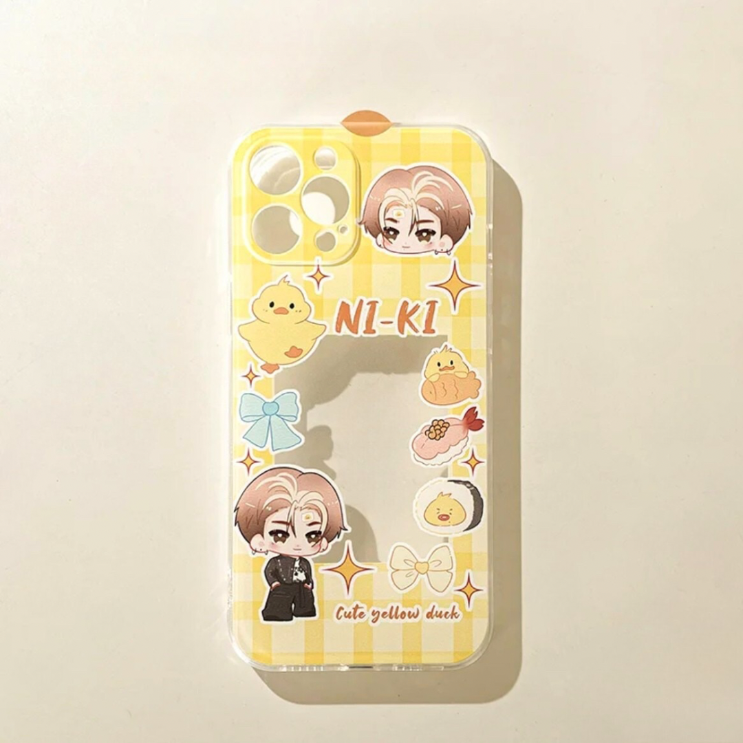 Enhypen NI-KI Inspired Photocard Phone Case|ENGENE Kpop Merch Gift