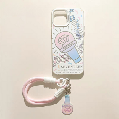 Seventeen Lightstick Kpop Phone Case | Gift for Carat bong