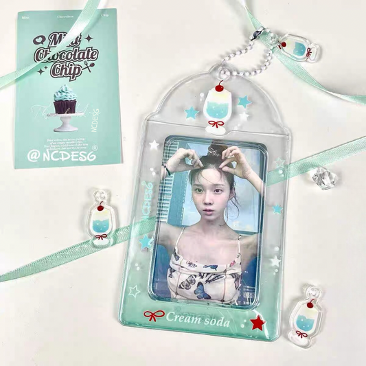 Cream Soda Card Holder | Kpop photocard holder