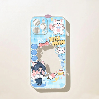 EXO Xiumin Inspired Photocard Phone Case|EXO-L Kpop Merch Gift