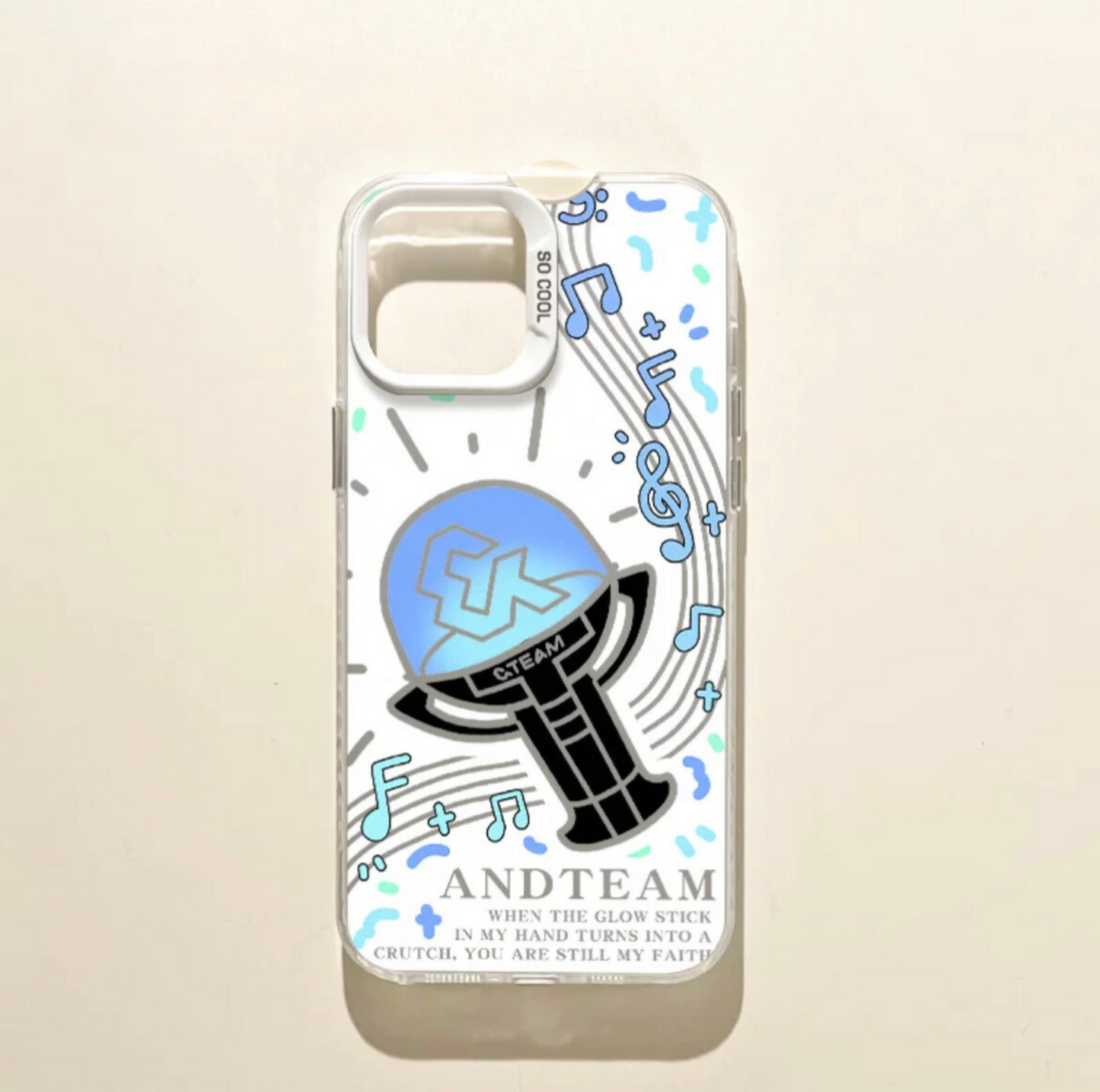 &TEAM Lightstick Kpop Phone Case | Gift for LUNÉ