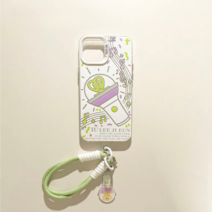 IU 이지은 Lightstick Kpop Phone Case | Gift for UAENA