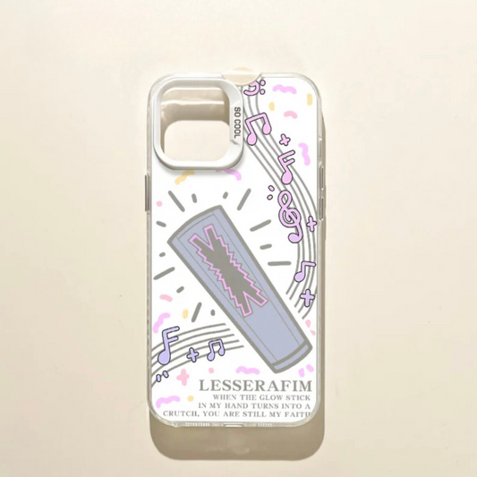 Le Sserafim Lightstick Kpop Phone Case | Gift for Fearnot