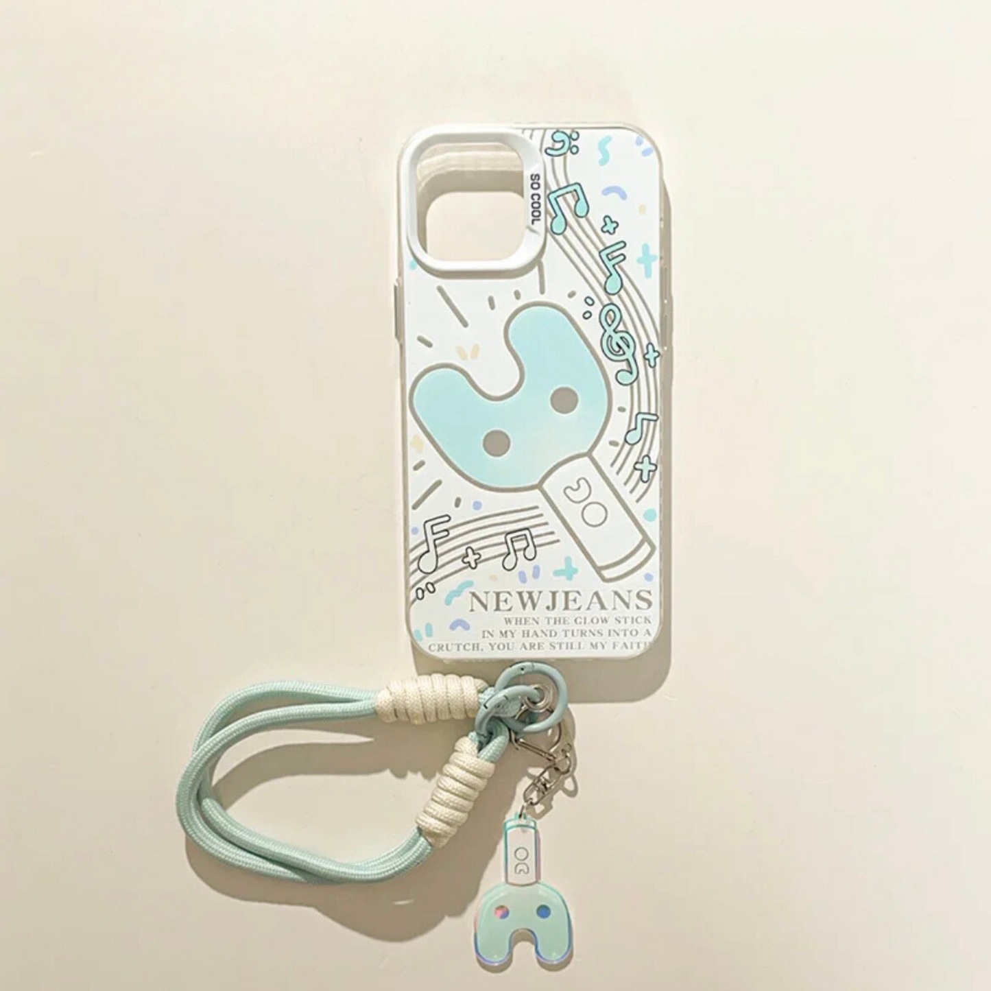 NewJeans Lightstick Kpop Phone Case | Gift for Bunnies 버니즈